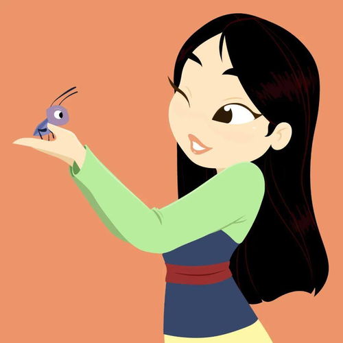 闺蜜头像迪士尼公主插画头像