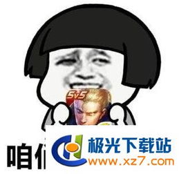 蘑菇头玩王者荣耀表情包下载蘑菇头玩王者荣耀表情包高清无水印极光下载站