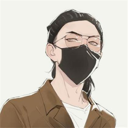 戴口罩的动漫头像男生,比较适合现在特殊时期使用的