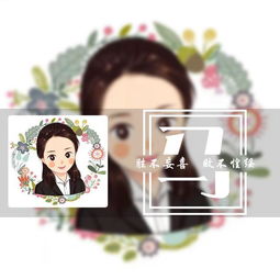 唯美姓氏头像壁纸,20款画中画微信头像设计,展示最美的你