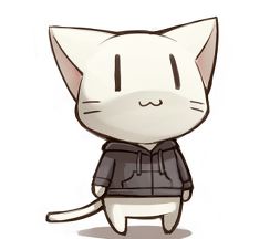 猫咪情侣头像求另一半没有帽子的