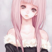 求冷漠动漫少女qq头像