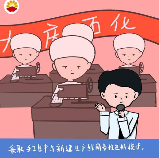 漫画中国石油直接生产口罩了,一天150万只,又多又快又好