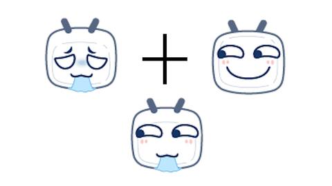 用函数图像画滑稽表情