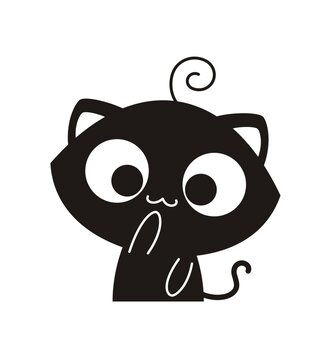 卡通可爱小猴跳舞