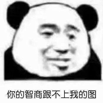 沙雕熊猫头你和我在一起,就是为了我的沙雕表情包吗