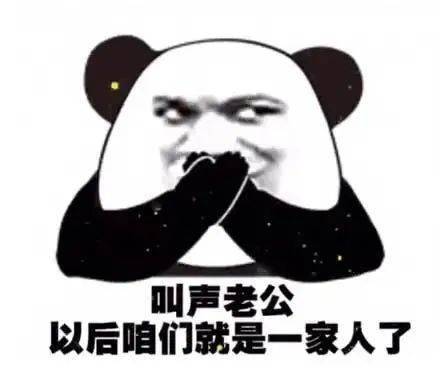 熊猫头表情包i女朋友都没有还搁这这骚呢