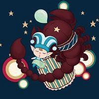 卡通头像星座天蝎座