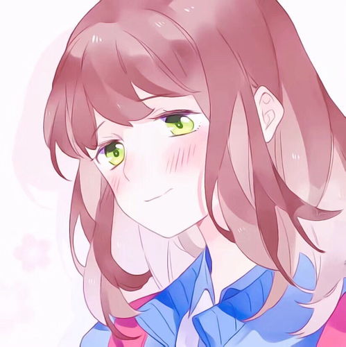 动漫头像心动女孩呀