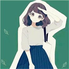 女人头像成熟稳重35岁卡通短发头像