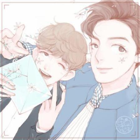 qq可爱卡通头像手绘exo