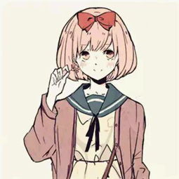 动漫情侣基友百合头像