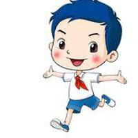 红领巾卡通男头像卡通红领巾小男孩头像