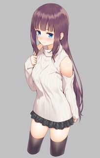 动漫人物泷本日富美二次元萌图