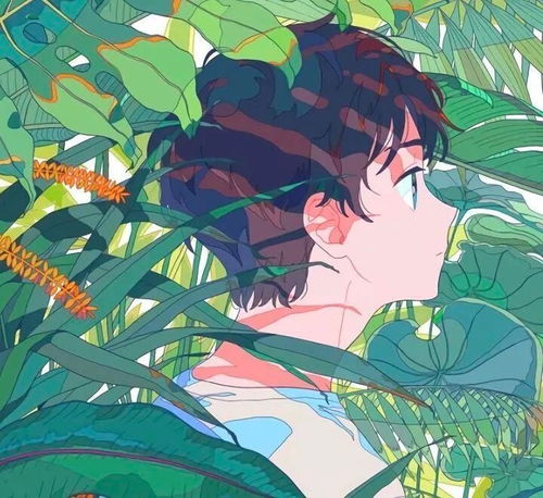 森系动漫头像