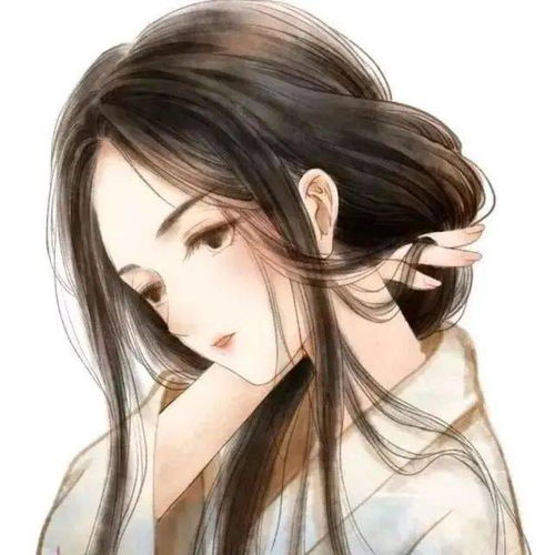 女生卡通头像系列图片古风