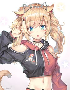 外国美女卡通头像美少女