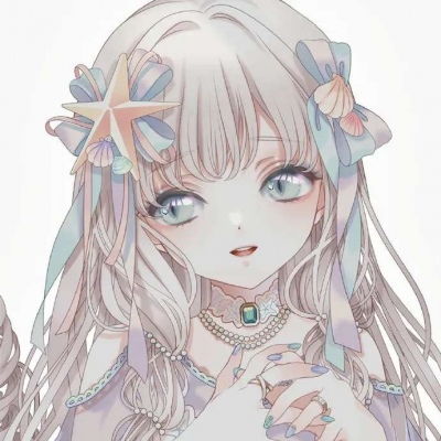 2023温柔可爱闺蜜女生动漫头像
