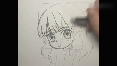 漫画老师教你画可爱的人物,看着就感觉很可爱,网友好难画