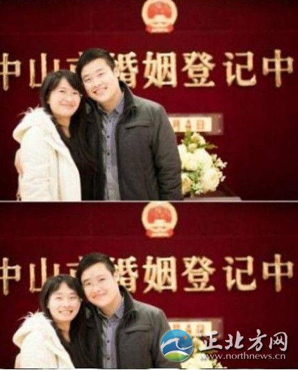 夫妻换脸验证夫妻相表情各异夸张搞笑