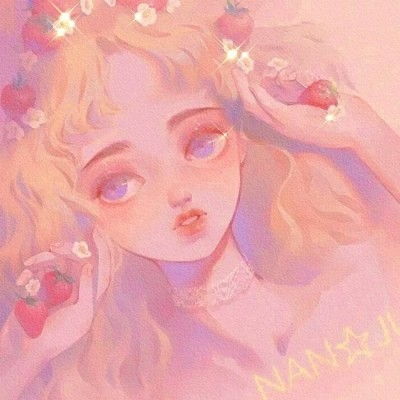 唯美风动漫女生头像