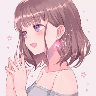 粉色系小仙女头像卡通