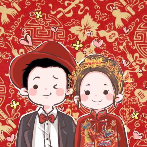 一张张真人q版的真人漫画微信头像,第一次陪女生朋友过生日