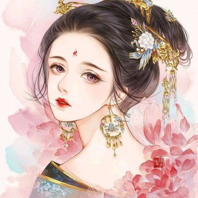 古风动漫女生冷漠头像孤傲冷酷少女动漫头像,卡通头像图片