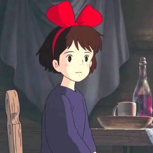 动漫女头,喜欢魔女宅急便的头像吗