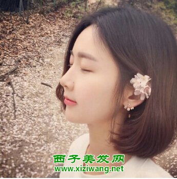 如何扎出好看的短发发型