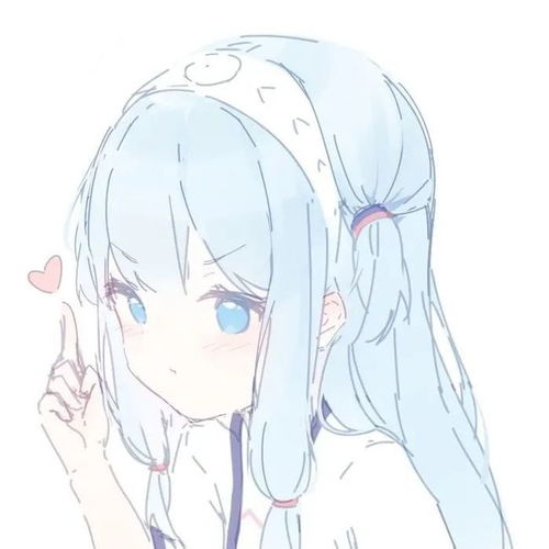 动漫女头可盐可甜的小众插画系列女生头像