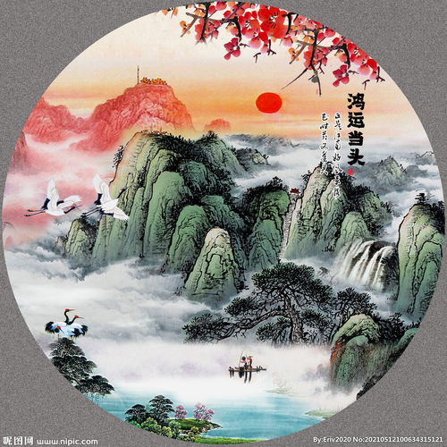 客厅装饰画图片
