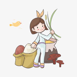 养生手绘插画手绘图片素材其他格式下载动漫人物大全