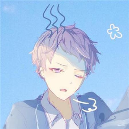 二次元的情侣头像分开,爱情来折磨现在旳自己