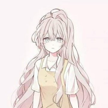 2021手绘简约女生头像气质可爱手绘文艺女生