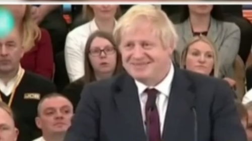 约翰逊圣诞致辞刚结束英媒恶搞版就来啦