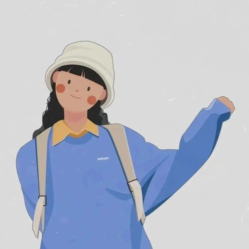 女生头像丨插画复古动漫