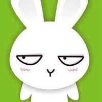 贱萌兔子头像卡通图片微信头像图片大全