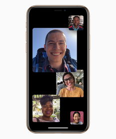 ios12.1更新支持facetime群组通话拍照实时调节景深新增70多个emoji表情符号等