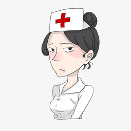 手绘医疗主题急诊护士卡通插画图片素材其他格式下载动漫人物大全