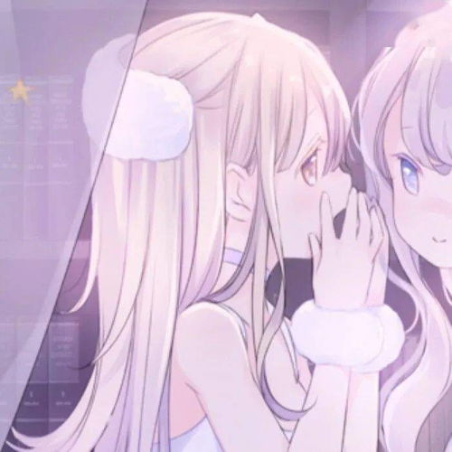 动漫头绪丨闺蜜百合头像