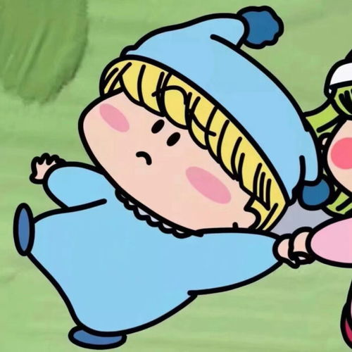 头像简单可爱漫画情侣头像