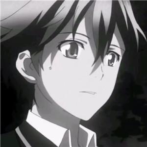 呆萌白目动漫男生头像可爱招人疼