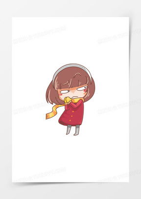 翻白眼嫌弃表情包卡通