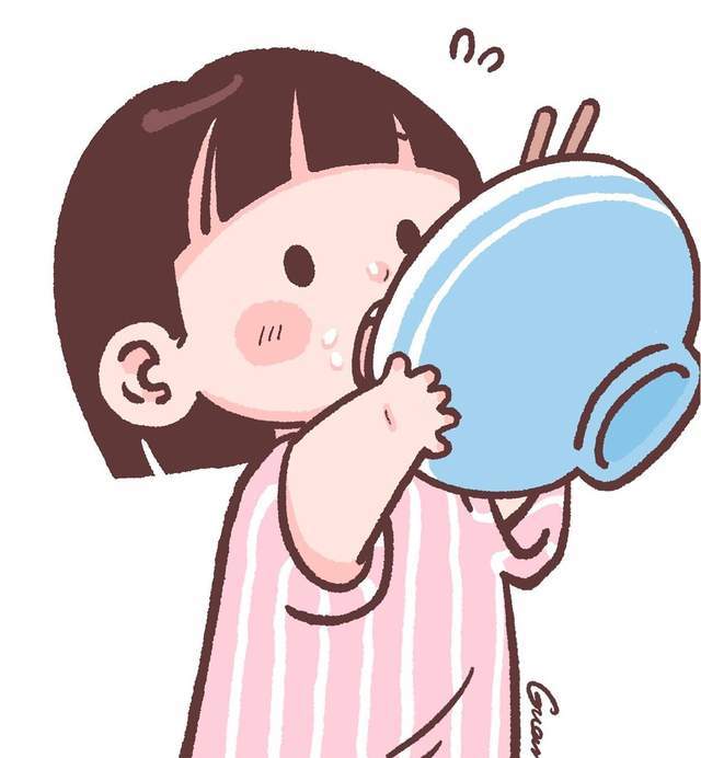 超可爱的手绘萌娃男头女头情侣头像