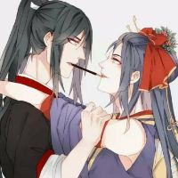 动漫情侣头像一男一女高冷的,我不需要你,但是我真的很在乎你