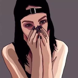 漫画版女生头像,艺术又高冷我猜你们一定会喜欢