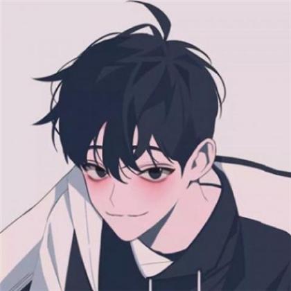 邪魅二次元男生头像,触摸不到的邪魅看看就行了