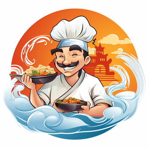 卡通厨师人物素材图片ai图广告素材下载至来源处