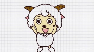 京剧猫简笔画画京剧猫中的豆腐和汤圆简笔画